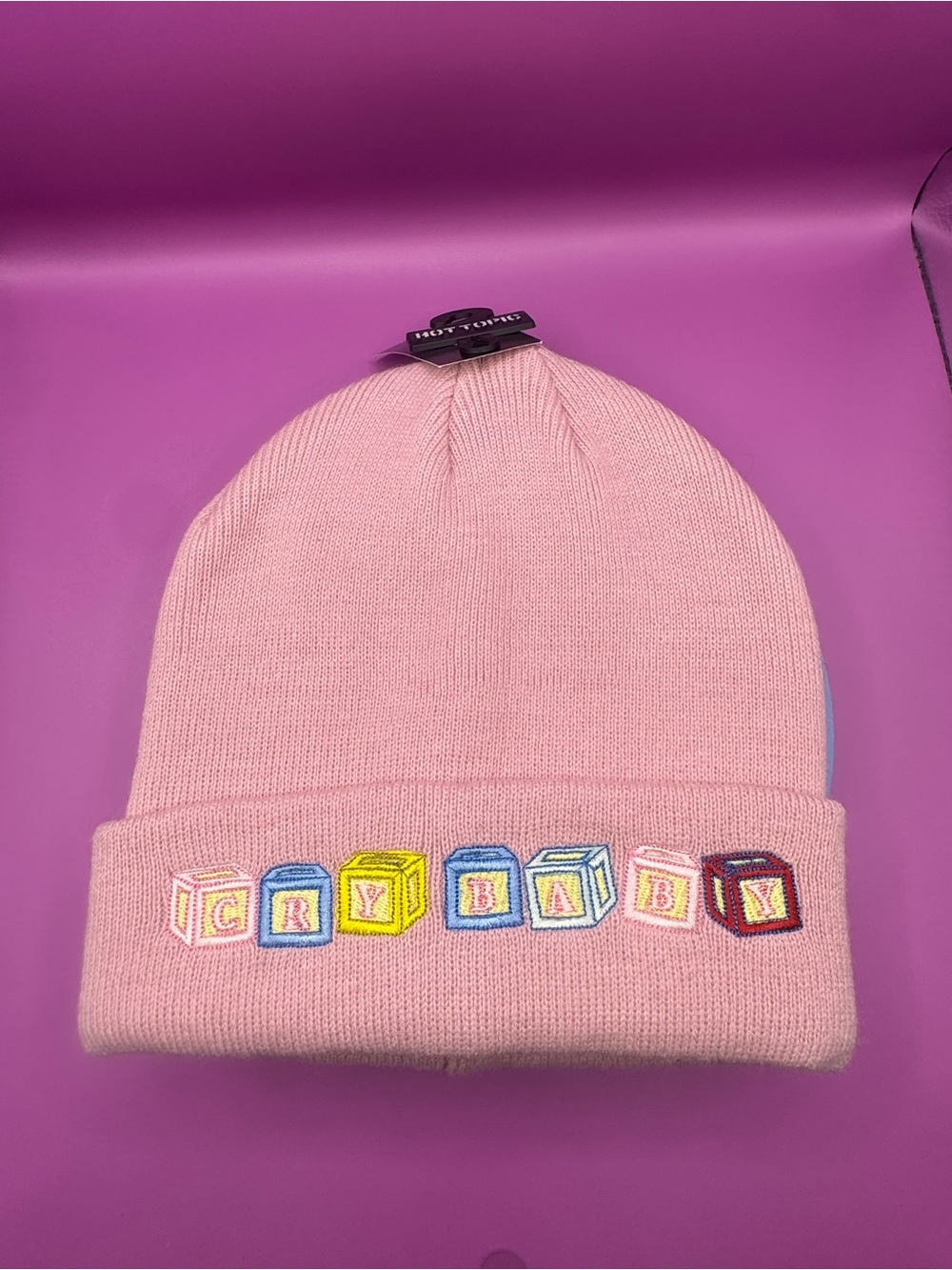 2015 Hot Topic Crybaby beanie DS